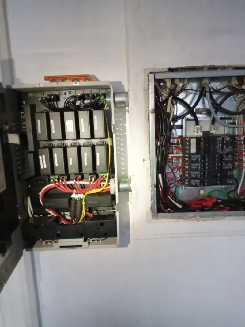 Electrical panel upgrade completed for Carbon Monoxide Detector Installation in South St. Paul